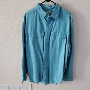 Sunwashed Canvas Shirt, Traditional Fit